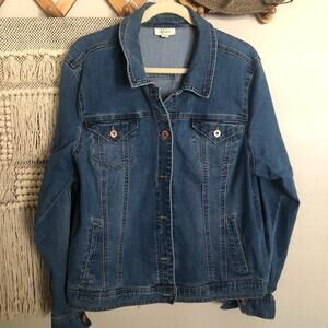 Style & Co Jean Jacket XXL